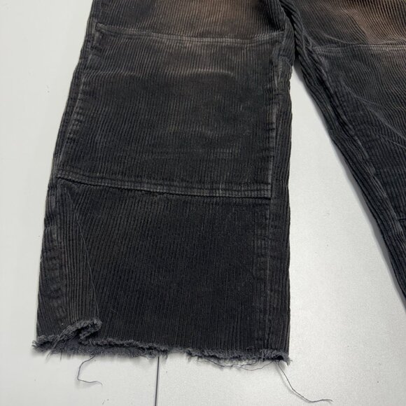 Dickies Corduroy Skateboarding Pants Mens 32x27 (x25) Faded Double Knee Loose - Picture 4 of 16